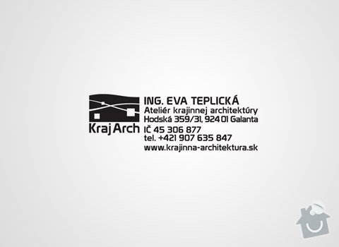 Design logotypu KrajArch: 19_img3