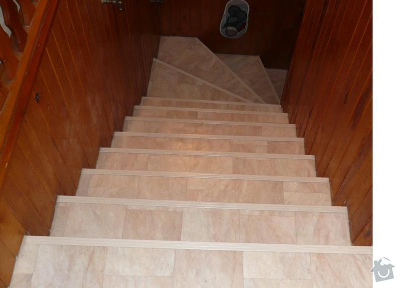 Montáž PVC na schody: schody