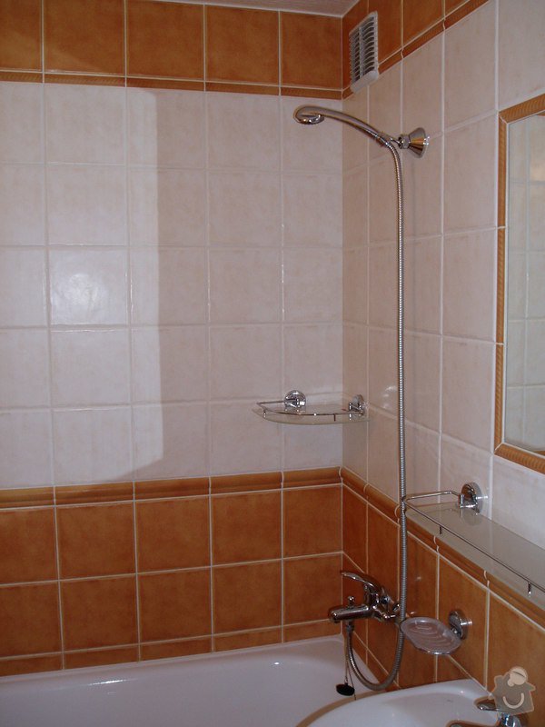 Koupelna panelákový byt.: P2270040