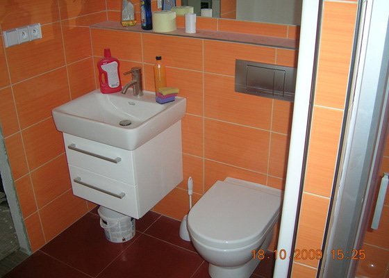 Rekonstrukce koupelny + WC, kuchyně