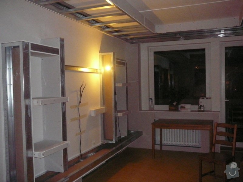Rekonstrukce obývacího pokoje a kuchyně: P1070668