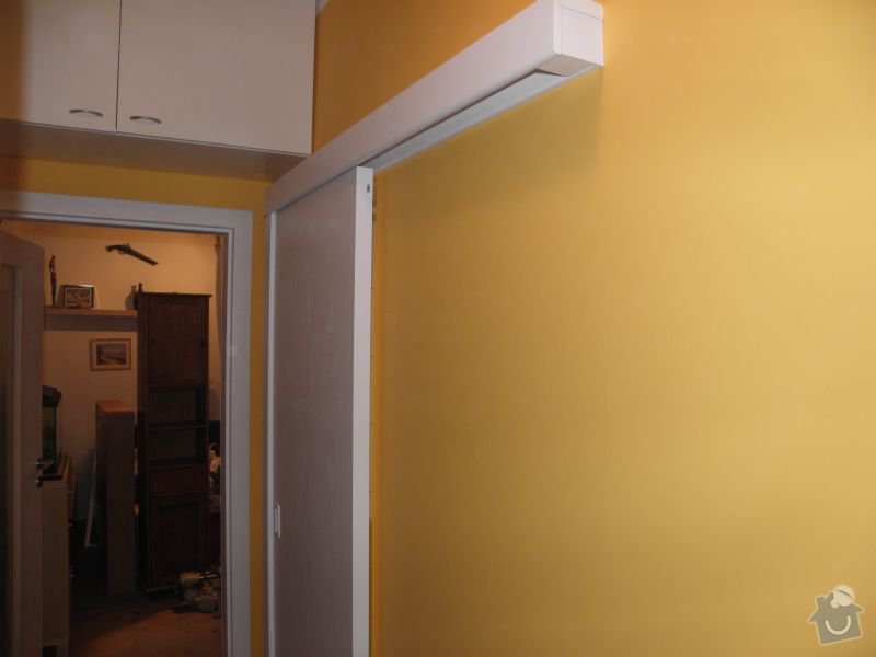 Rekonstrukce koupelny,vestavěné skříně : dvere3