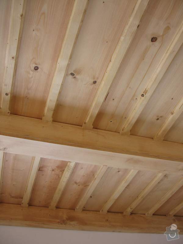 Dodávka a montáž stropního trámového obkladu do novostavby: IMG_6700