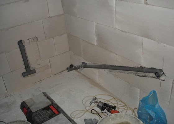 Rekonstrukce koupelny a Wc v paneláku