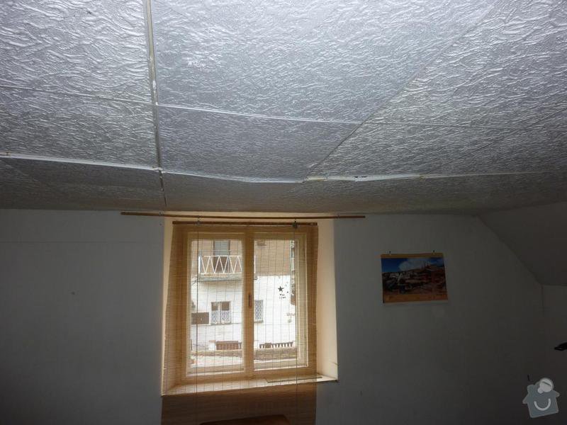 Rekonstrukce stropu a podlahy  v půdním prostoru: P1020514