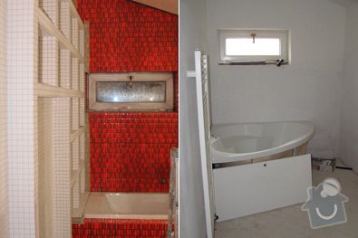 Kompletní rekonstrukce koupelny a wc: 01