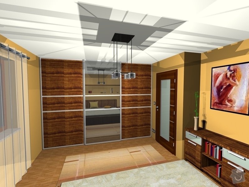 On-line návrh interiéru ložnice: Loznice1