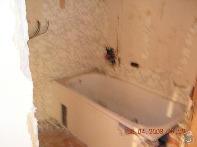 Rekonstrukce koupelny: DSCN2629