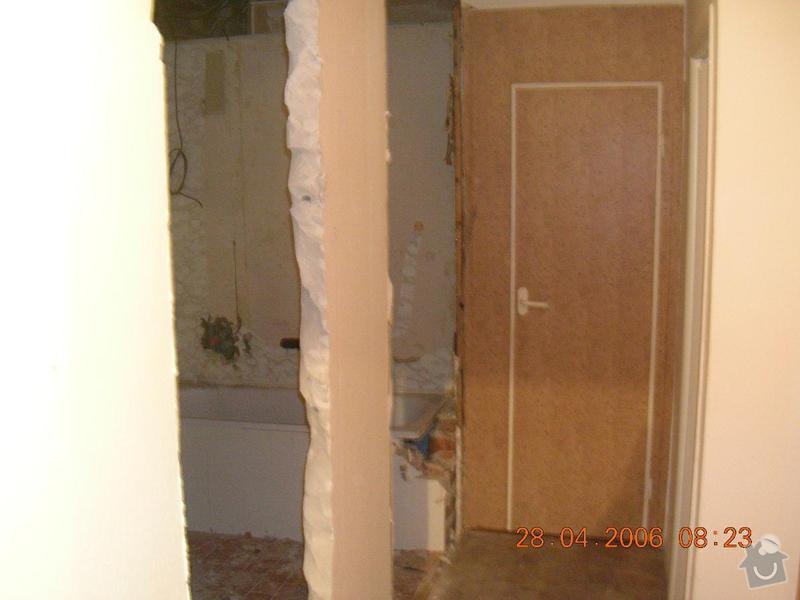 Rekonstrukce koupelny: DSCN2627