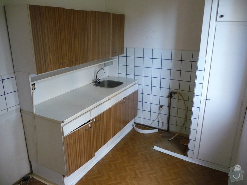 Rekonstrukce bytu 2+1 - bourací práce, jádro, podlahy: 10_Puvodni_kuchyn