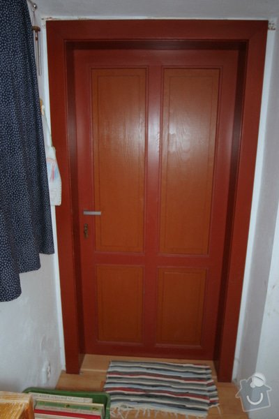 Historická dřevěné okno a dveře na chalupu: druhe_nove_dvere_IMG_7034
