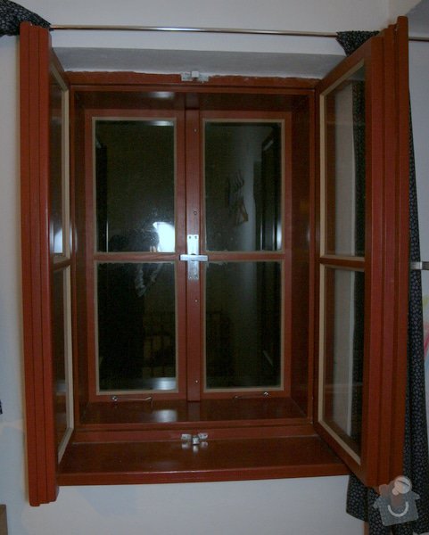 Historická dřevěné okno a dveře na chalupu: okno_IMG_7036