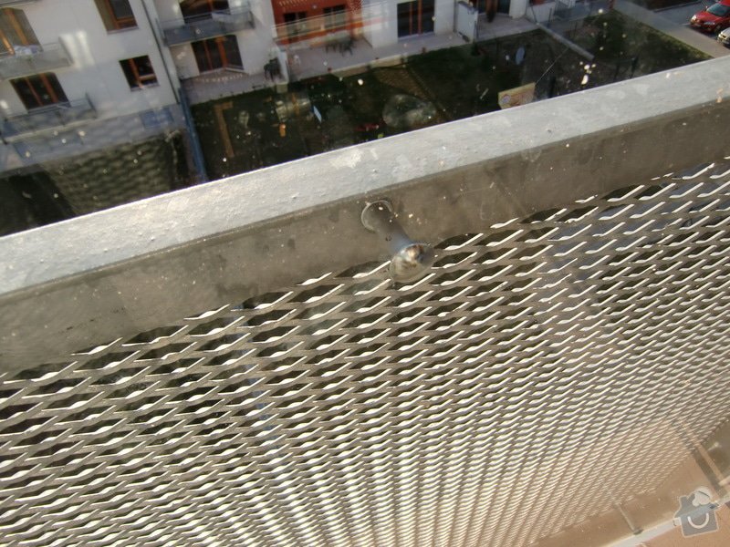 Zábrany na balkón: detail2