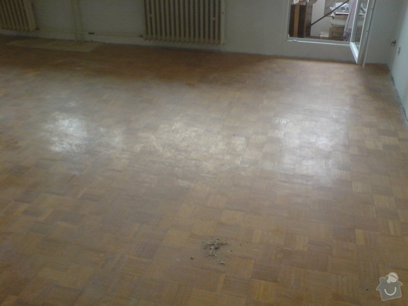 Renovace staré + položení nové dřevěné podlahy: DSC02183