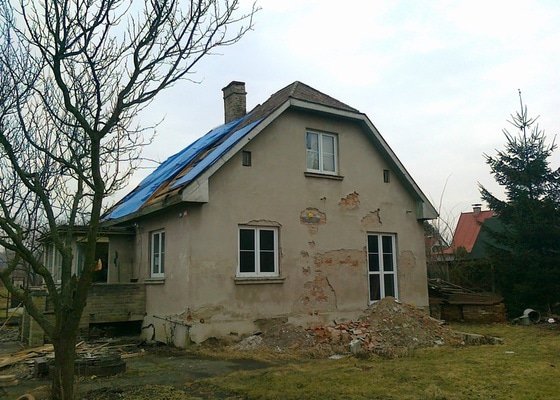 Rekonstrukce střechy,nastavba krovu
