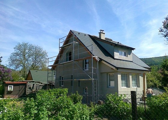 Rekonstrukce střechy,nastavba krovu