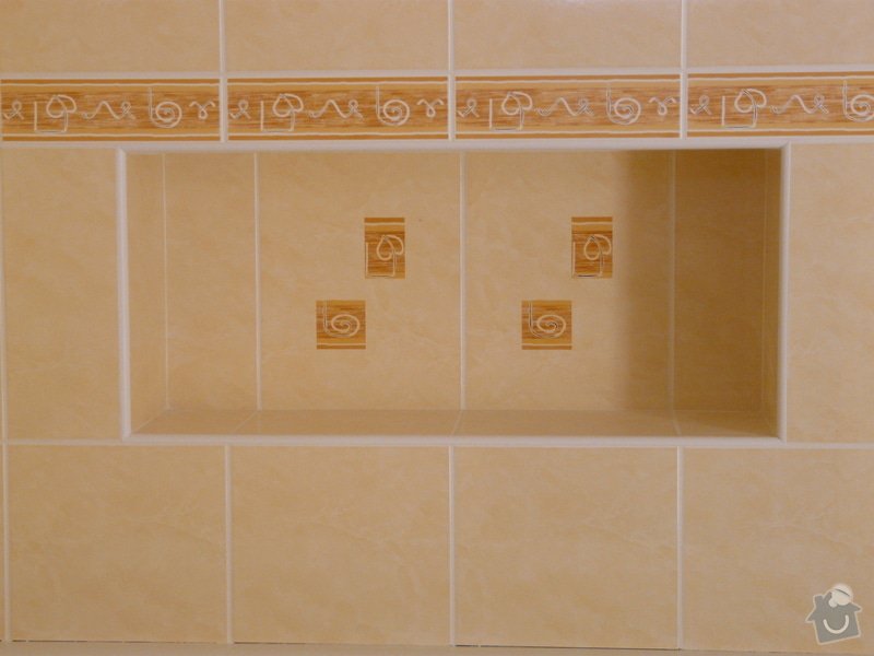 Přestavba koupelny v RD,nové omítky a kompletní obklad v četně dlažby: P1020150