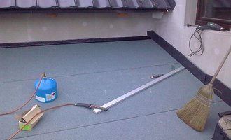 Rekonstrukce střechy a podlahové topení