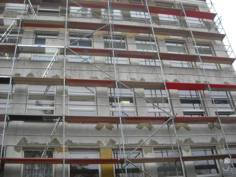 Oprava fasády Poliklinika Jirkov: DSCN2255