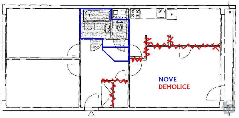 Rekonstrukcia bytu typu U: planek_u_2_novy