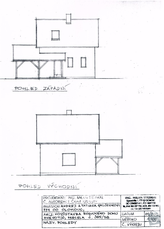 Stavba (dřevostavba) malého domku a zakladova deska: SCAN0106
