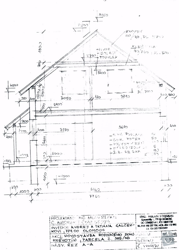 Stavba (dřevostavba) malého domku a zakladova deska: SCAN0108