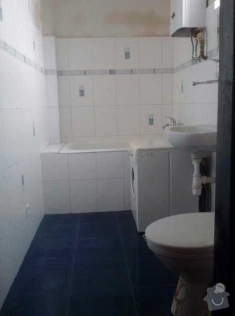 Vydlaždičkování koupelny 18m2, pokládka podlahy v koupelně 3m2: Renovace_koupelny_19_