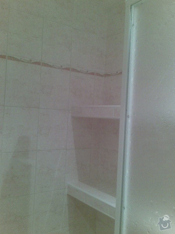 Předělání koupelny z umakartového jádra na zděné + změna místo vany sprchoví kout zděný: Obraz027