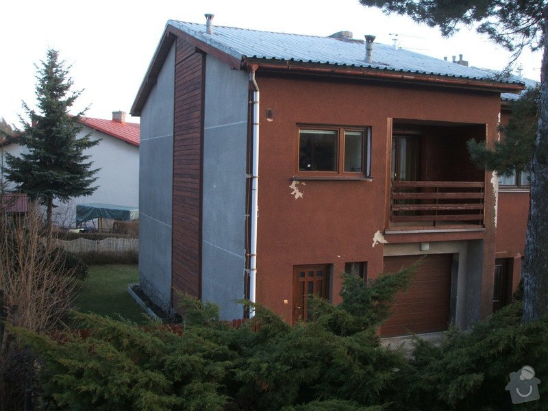 Zeteplení fasády rodinného domu cca 120 m2.: DSCF8204