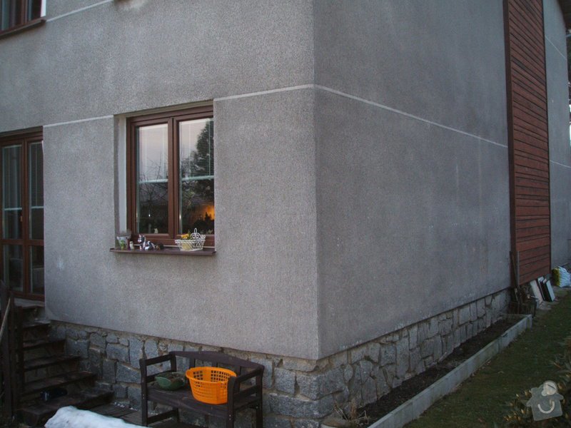 Zeteplení fasády rodinného domu cca 120 m2.: DSCF8211