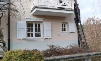 Rekonstrukce balkónu - výroba nového zábradlí