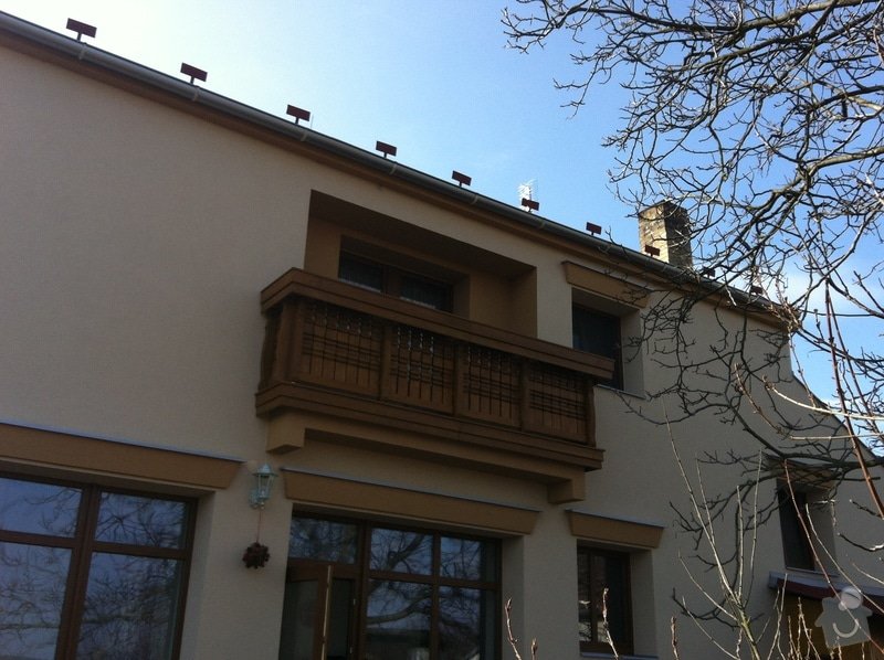 Výroba dřevěného balkónu v alpském stylu: IMG_3159