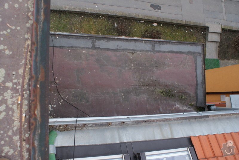 Realizace skladby ploché střechy a odstranění starých vrstev 31 m2: DSC09923