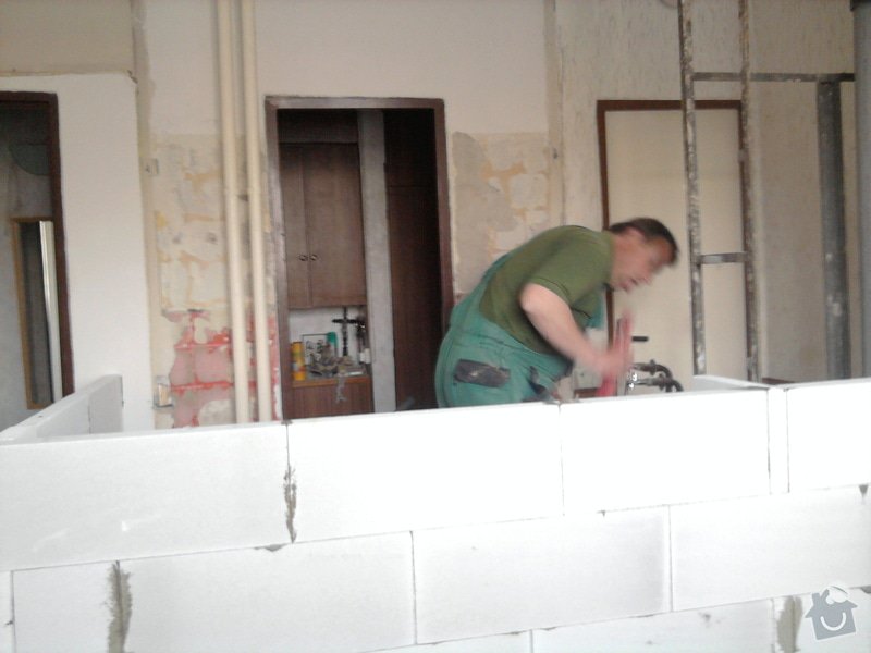 Rekonstrukce bytového jádra, kuchyně, koupelny a toalety.: Fotografie2218