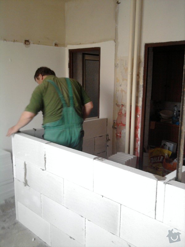 Rekonstrukce bytového jádra, kuchyně, koupelny a toalety.: Fotografie2219
