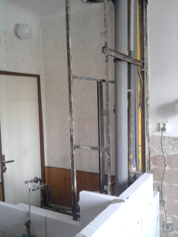Rekonstrukce bytového jádra, kuchyně, koupelny a toalety.: Fotografie2220