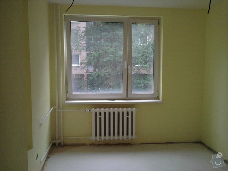 Renovace omítek a stropů,štukování,malířské práce,nátěry radiátorů v bytě 3+1: Fotografie0014