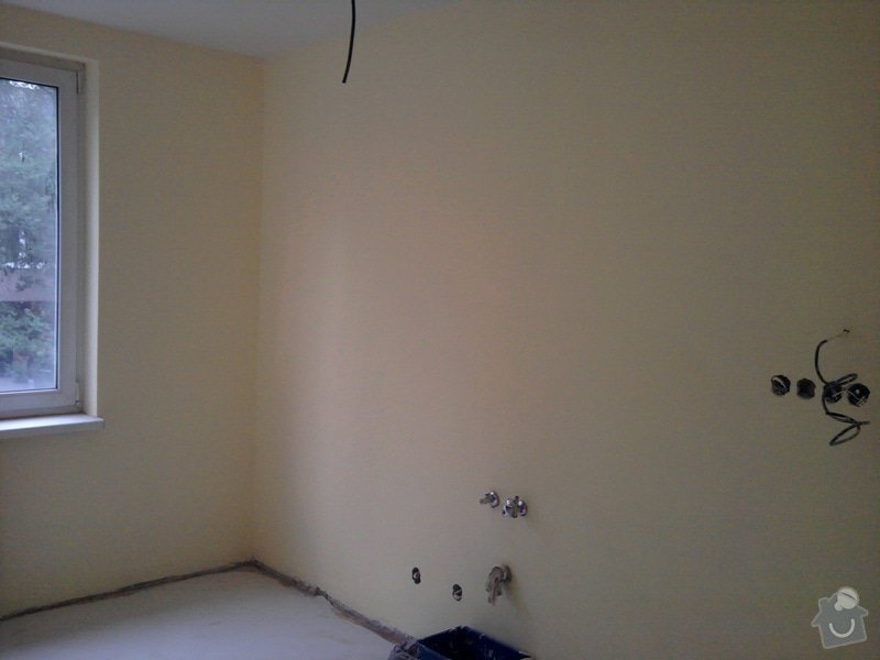 Renovace omítek a stropů,štukování,malířské práce,nátěry radiátorů v bytě 3+1: Fotografie0013