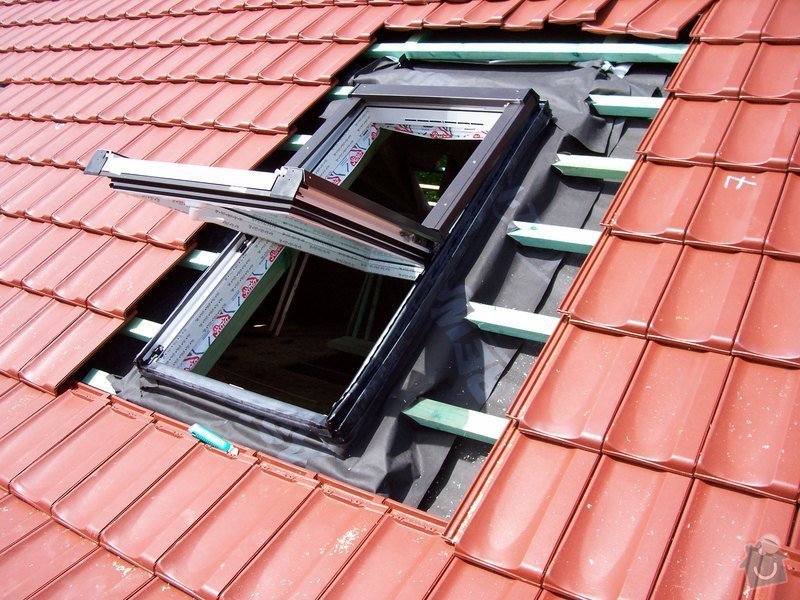 Zhotovení střechy a krovu: 100_5779