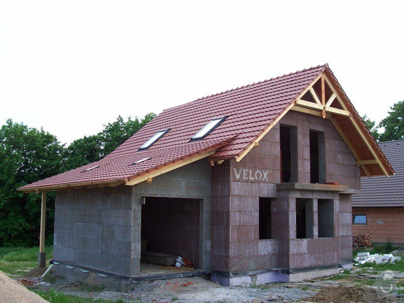 Zhotovení střechy a krovu: 100_5790
