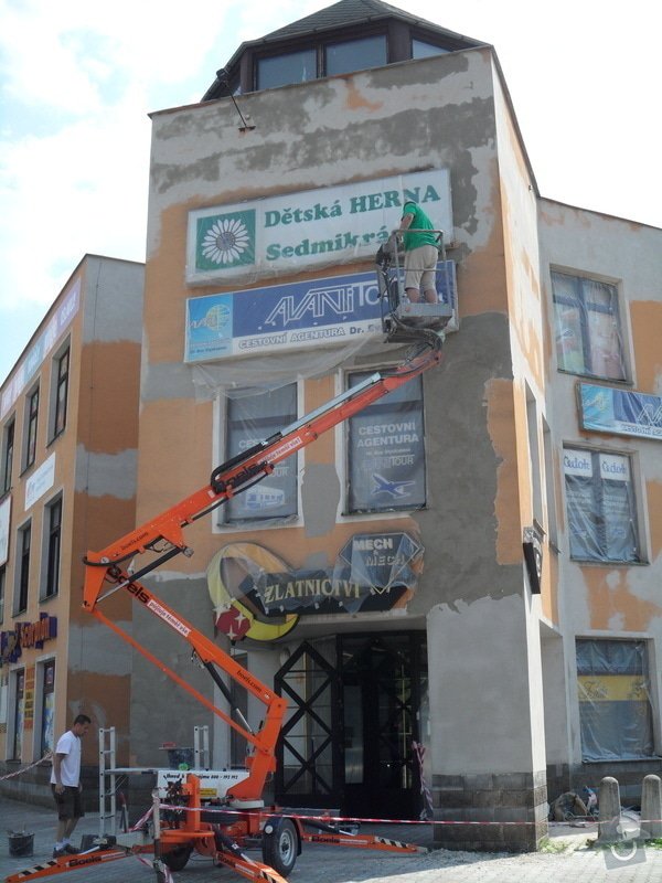 Rekonstrukce fasády OC Špalíček - Hrabůvka: SAM_2802