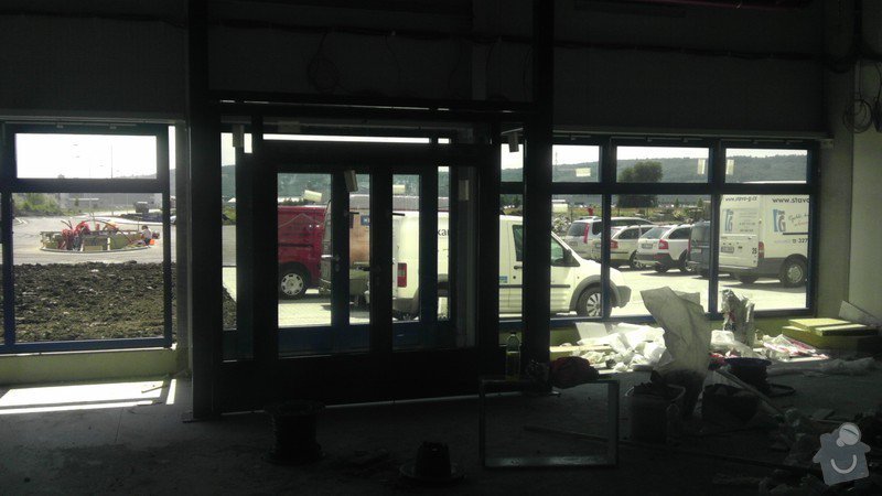 Montáž AL oken a dveří ve výrobní hale: IMAG0254