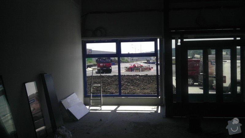 Montáž AL oken a dveří ve výrobní hale: IMAG0255
