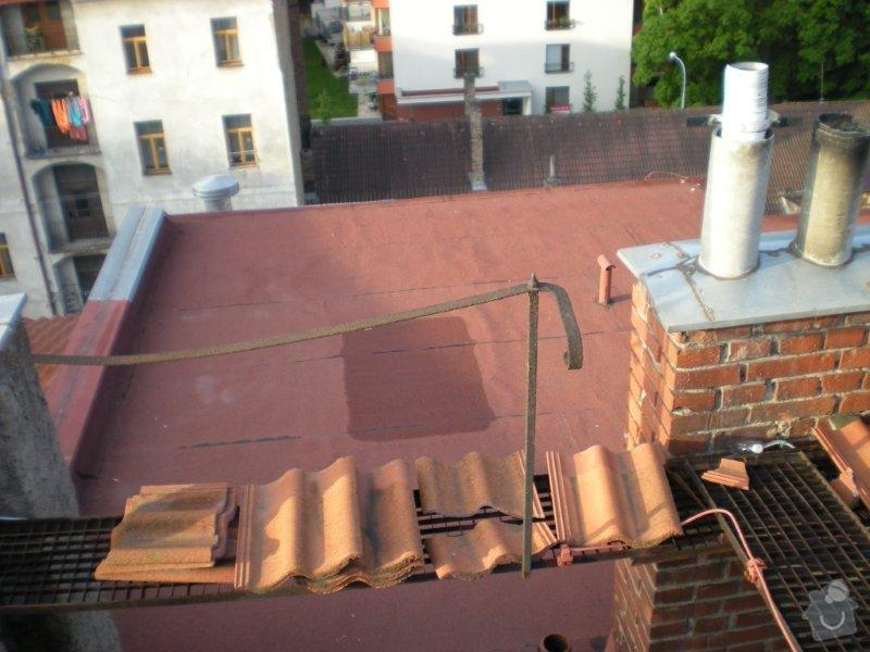 Revitalizace a izolace střechy činžovního domu: DSCN4171