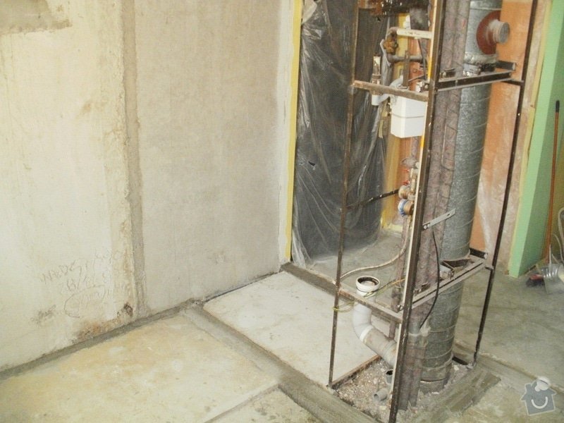 Rekonstrukce bytového jádra a stavební úpravy pro osazení kuchyňské linky: 2