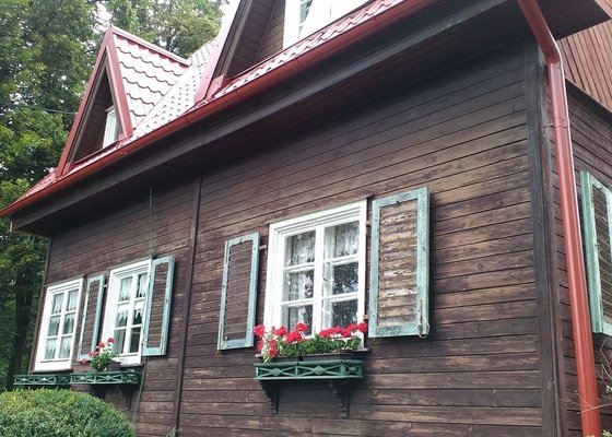 Renovace dřevostavby, zateplení