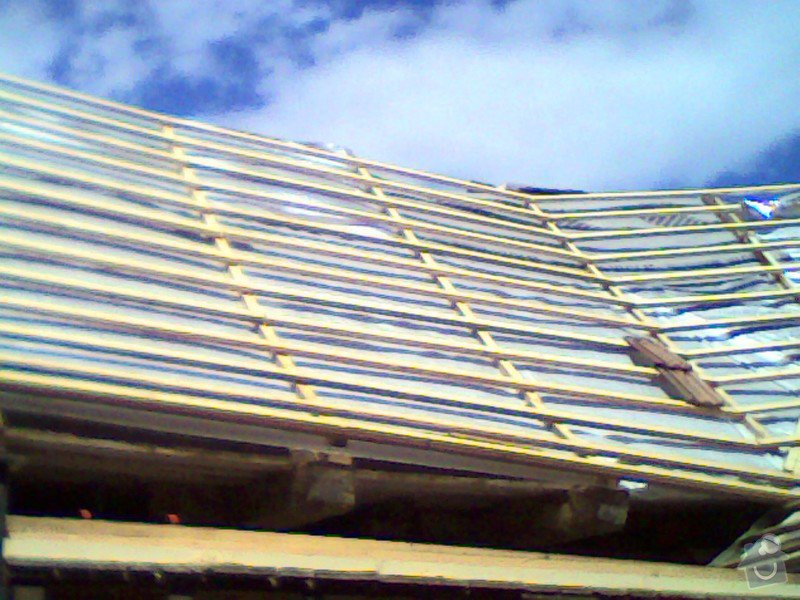 Rekontrukce střechy na selském stavení: IMG0313A