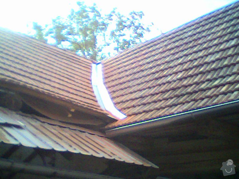 Rekontrukce střechy na selském stavení: IMG0320A