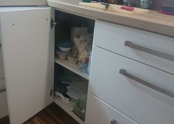 Úprava kuchyně+ malé skříňky do bytu - stav před realizací