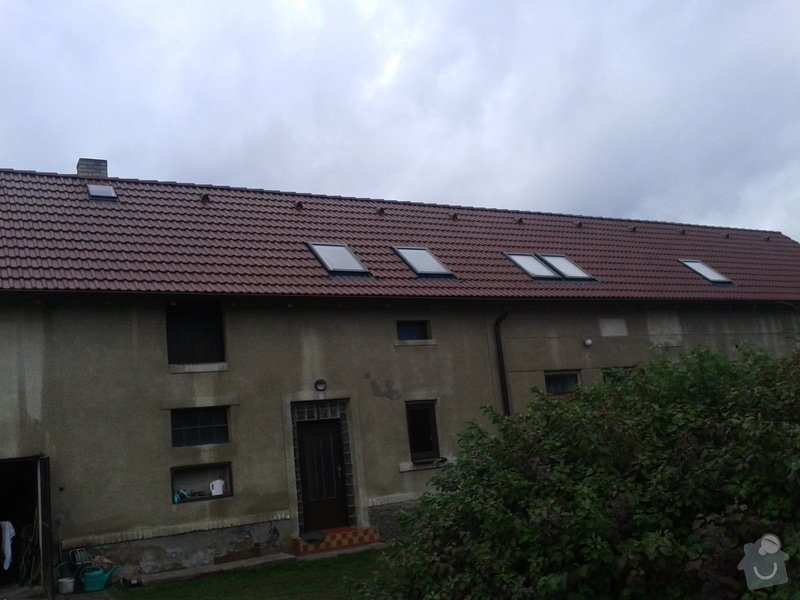 Rekonstrukce taškové střechy za plechovou: 032